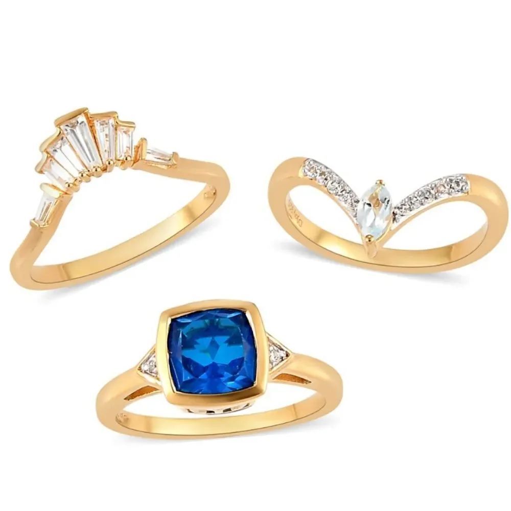 Trilogy Ring Set - Picture 2 of 16